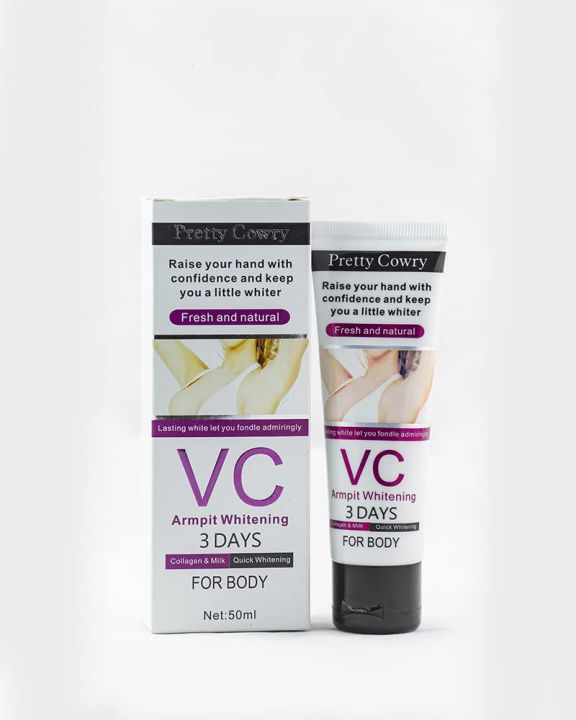 Lingel VC armpit whitening cream in 3 days