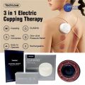 Electric Cupping Therapy Massager – Smart Vacuum Suction Muscle Relax Device.