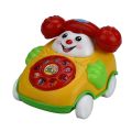 Children'S Simulation Phone Toys Cartoon Smile Pull Wire Phone Baby Toy Educational Developmental Kids Gift Develop Intelligence - Baby Toys. 