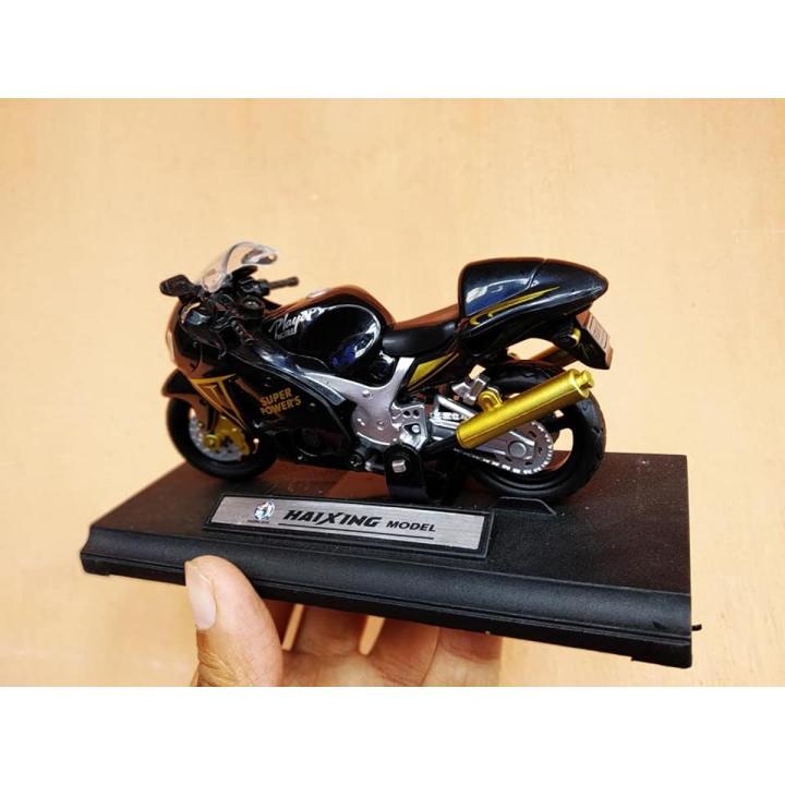 1 18 Scale Suzuki Hayabusa Motorbike Racing Motor Bicycle Model Toy Daraz .bd