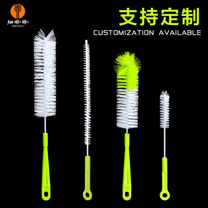 Amazon Bottle Brush Four Piece Long Handle Cup Brush Kitchen Cleaning Daily Necessities Wash Straw Cleaning Brush Set Cross Border