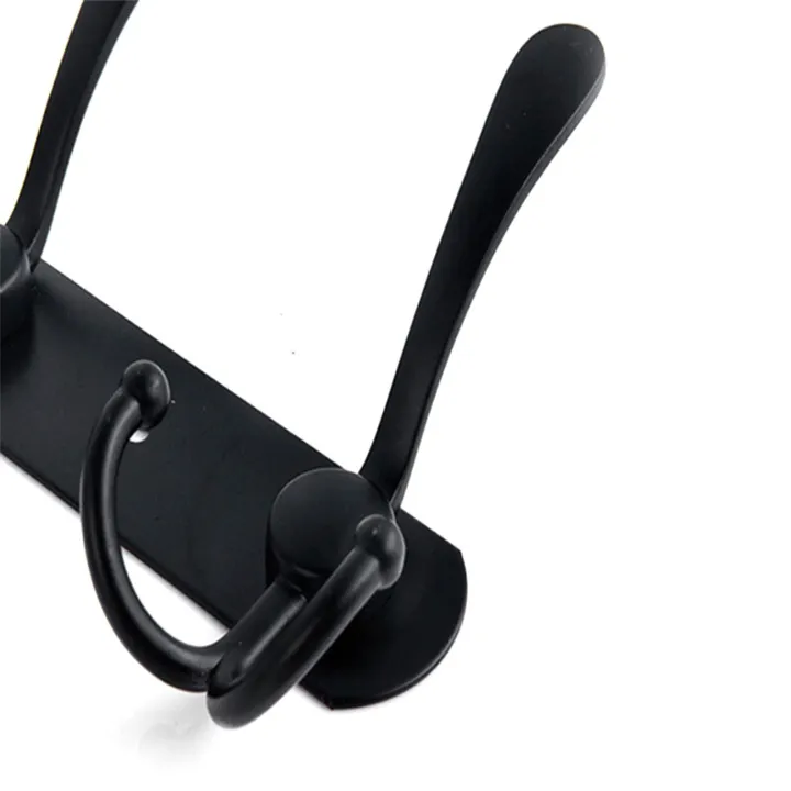 Coat%20Rack%20Wall%20Mounted%205%20Tri%20Hooks%20Heavy-duty%20Non-slip%20Coat%20Hook%20Home%20Wall%20Hanger%20-%20black%20-%20Image%203