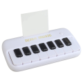 Mini Pocket Piano 15 Keys Simulation Electronic Piano Toy Teaching Musical Instrument White. 