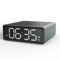 VOCOO Small Alarm Clock With Wireless Charger Fast Charging Smart QI Digital LED Electric Wireless Charger Snooze Alarm Clock.