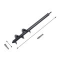 OIMG 45*8Cm Power Garden Auger Earth Planter Drill Bit Post Hole Digger 10Mm Chuck. 