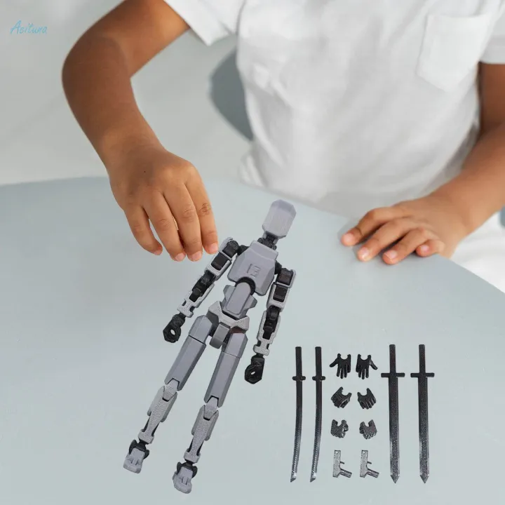 3D%20Printed%20Action%20Figure%2030cm%20with%20Interchangeable%20Hands%20Movable%20Action%20Figure%20for%20Photographing%20-%20Image%203
