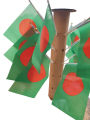 Bangladesh National Flag [ Desk Flag]  8 Inch BY 5 Inch (5 Pcs). 