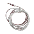 Model-01 ONE By ONE Cable 3 Pole 6 Feet Universal Male To Male 3.5mm Jack To Jack Audio One By One Audio Jack One By One Cables. 