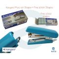 Kangaro Stapler Machine With 1000 Pcs Stapler pin Free (Indian, Mini-10).