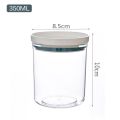 【hot】 Food Container Storage Jars Transparent Food Canister For Mason Candy Spices Cookie Jar Sealed Ring Bottles Kitchen Storage Box. 