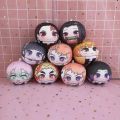 bracelet diy accessories 10cm Anime Demon Slayer Kimetsu No Yaiba Plush Doll Demon Slayer Kamado Tanjirou Cute Soft Plush Key Pendant ToysFashion Jewellery.