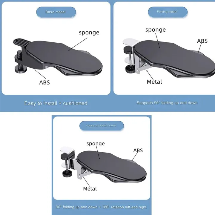 Comfortable%20Desktop%20Extension%20Computer%20Arm%20Rest%20Support%20Hand%20Shoulder%20rotection%20Attachable%20Board%20Mousepad%20Desk%20Adjustable%20Armrest%20Pad%20Non%20punching%20Ergonomic%20Elbow%20Mouse%20Arm%20Wrist%20Rest%20Home%20Computer%20Elbow%20Bracket%20-%20Image%203