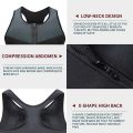 Men's Zipper Neoprene Sauna Suit Slimming Vest Weight Loss Shapewear Tummy Control Body Shapers Workout Compression Corset Tops.