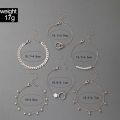 6pcs/sets Bohemian Beaded Bracelets for Women Pretty Flowers Leaf Hollow Out Geometry Adjuatble Tassel Jewelry 9143.