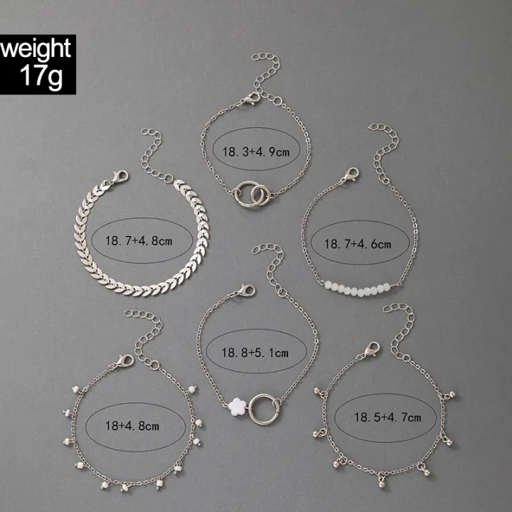 6pcs/sets%20Bohemian%20Beaded%20Bracelets%20for%20Women%20Pretty%20Flowers%20Leaf%20Hollow%20Out%20Geometry%20Adjuatble%20Tassel%20Jewelry%209143%20-%20Image%205