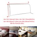 Durable Thicken Solid Color Bed Headboard Cover Bed Head Covers Dustproof Slipcover Back Chair Cover. 