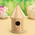 Cute New Wooden Bird House Birdhouse Hanging Nest Nesting Box For Home Garden Decor.
