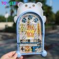 1pcs Random Color Frog Pinball Machine Fun Tabletop Game Frog Ejection Children's Educational Toy for Parent-child Interactive.