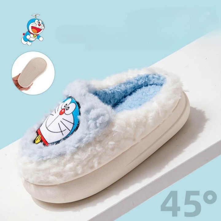 Kawaii%20Cartoon%20Anime%20Doraemon%20Children's%20Cotton%20Slippers%20Autumn%20and%20Winter%20Baotou%20Home%20Girls%20and%20Boys%20Cute%20Cotton%20Slippers%20-%20Image%203