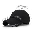 2024 Sports Cap Mens Hat For Fish Outdoor Fashion Line Baseball Cap Long Visor Brim Shade Snapback Sun Hat Bone Gorras Casquette. 
