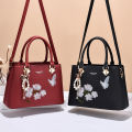 Summer new style bag women's fashion bow hanging handbag trend ladies embroidered shoulder crossbody bag mom bag.