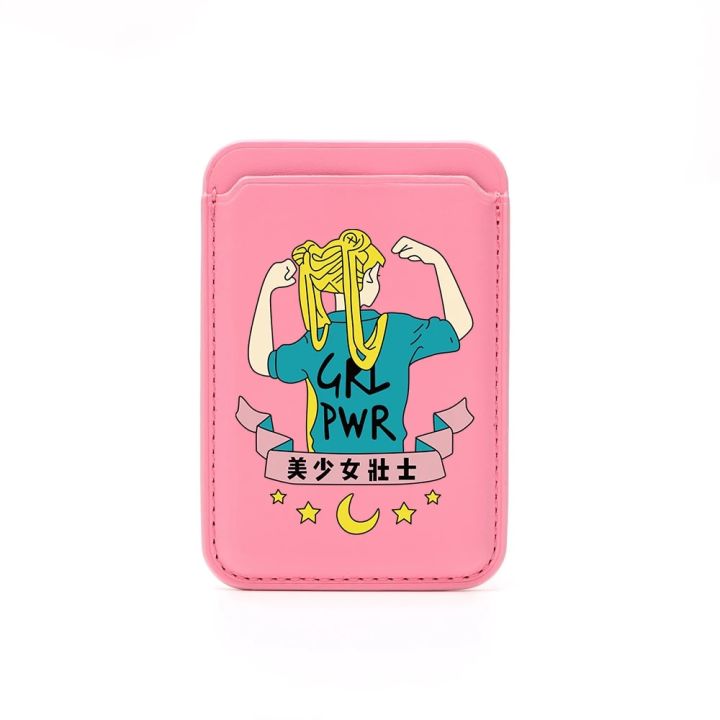 Cute%20Sailor%20Moon%20PU%20Leather%20Card%20Holder%20For%20Magsafe%20Magnetic%20Card%20Bag%20Wallet%20Case%20For%20iPhone%2012%2013%2014pro%2013promax%2014promax%20ase%20Alien%20Alien%20-%20Image%202