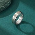 PUSHI jewelry personalized customizable finger swivel star moon ring jewelry for men swivel stainless steel ring anillo. 
