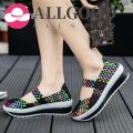 Sandals for Women  Korean Shoes for Women Black Shoes for Women Wedge Shoes Bohemia Style Woven Shoes Flat shoes for women. 