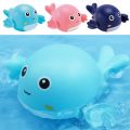 Baby Bath Toy Swimming Small duck dolphin Clockwork Playing Water Bathtub Cute animal Cartoon Swimming Toy for Kids For Early Learning Baby,Boys and Girls Baby toys. 