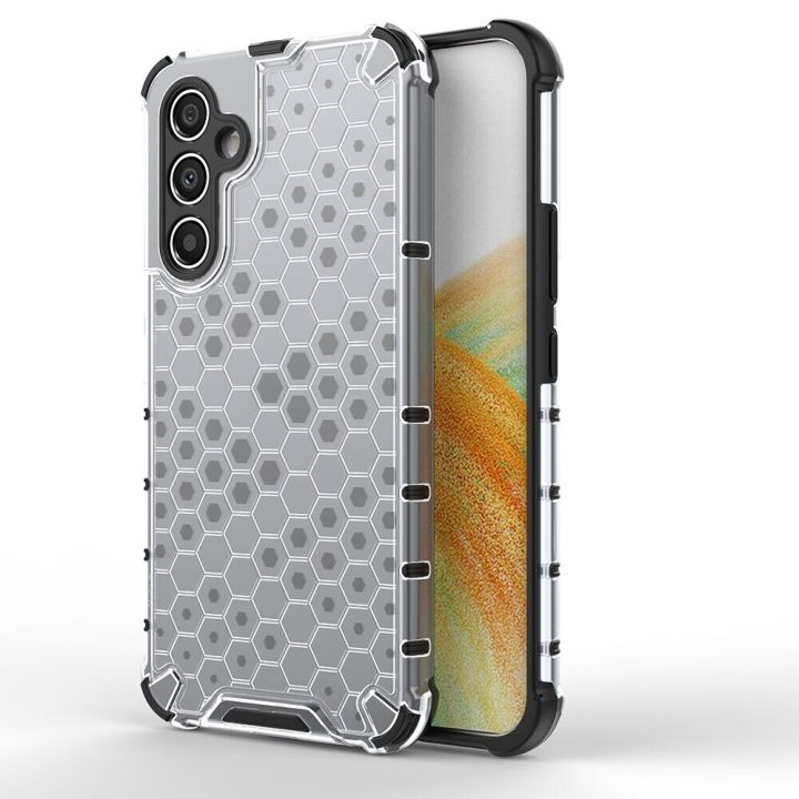 Lthmy%20for%20Samsung%20Galaxy%20A54%205G%20cover%20shockproof%20transparent%20hard%20case%20full%20protection%20back%20cover%20honeycomb%20casing%20-%20Image%202