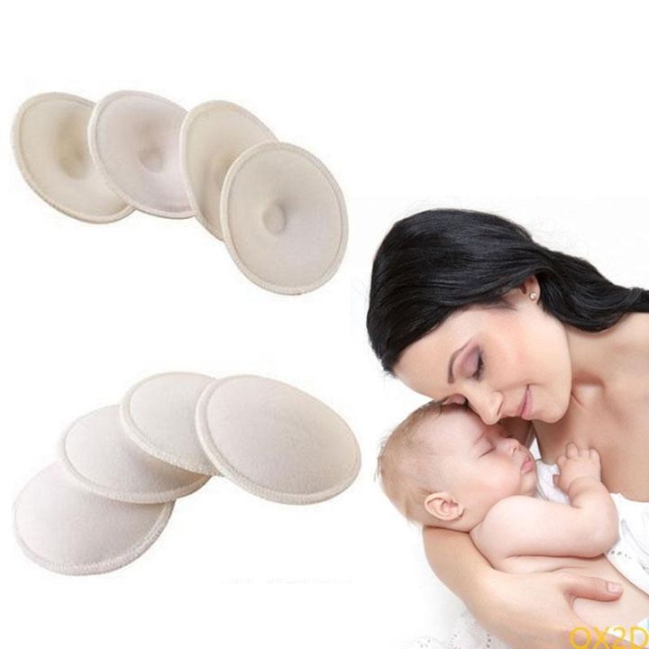 4/2pcs%20Fashion%20Baby%20Feeding%20BreasttPad%20Washable%20Nursing%20Pad%20Soft%20Absorbent%20Reusable%20Nursing%20Anti-overflow%20Maternity%20Nursing%20Pad%20-%20Image%203