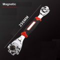 Double Head Torque Socket Wrench Spanner 360 Degree Rotation Spanner Universal Wrench 52 in 1 Multi Tool Spanner Tools Furniture Car Repair Spline Bolts Wrench. 