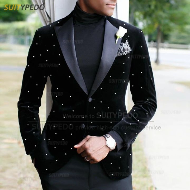 Fashion%20Navy%20Blue%20Velvet%20Men%20Suit%20Set%20Evening%20Party%20Luxury%20Shiny%20Beads%20Blazer%20Formal%20Activities%20Slim%20Fit%20Tuxedos%20Pants%202%20Pieces%20-%20Image%203