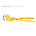 Snowball Mold Clip, Cute Easy Operation Duck Shape Interactive Snow Toy Convenient Snowball Maker with Handle for Kids for Winter. 