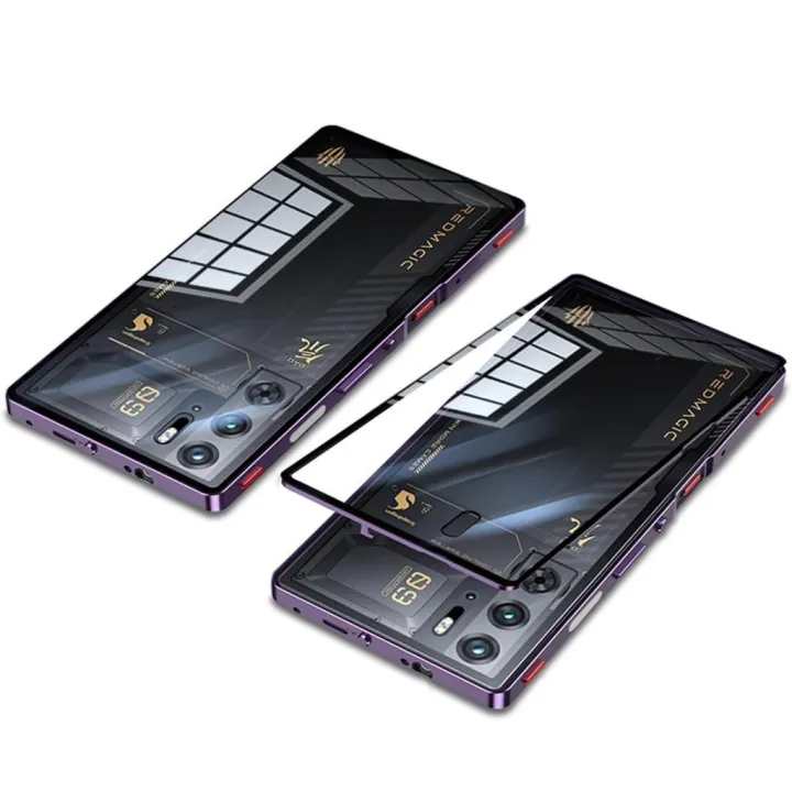 Metal%20Frame%20Case%20for%20REDMAGIC%209S%20Pro+%20/%209S%20Pro%20/%209%20Pro+%20/%209%20Pro%20with%20Clear%20Tempered%20Glass%20Back%20Cover%20Camera%20Protection%20-%20Image%2010