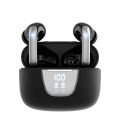 New S42 Bluetooth Headset 5.3 Noise-Cancelling TWS Bluetooth Earphone with LED Digital Display Sports Wireless Headphone 2023. 