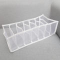 【Fashion】New Style Compartment Storage Box Closet Clothes Drawer Mesh Partition Pants Drawer Washable Household Storage 1Pcs. 