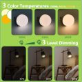 15W E27 battery Rechargeable bulb AC220V Emergency light Remote control timing switch USB type Recharge 3 colors can be dimming.