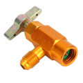 Garage Equipment Bottle Opener Valve Tool High Accuracy 1/4 SAE Thread for Refrigerant Bottles 1/2ACME TT1214.