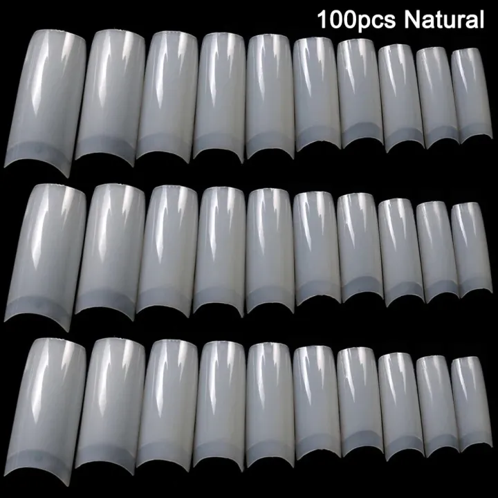 100/500pcs%20Tips%20Transparent%20Half%20Cover%20Nails%20Half%20French%20False%20Nail%20Art%20Tips%20Acrylic%20UV%20Gel%20Manicure%20Tip%20DIY%20Tool%20-%20Image%206