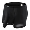 Mens Underwear Boxers Shorts Soft Breathable Underpants Boxers Elephant Nasal Panties Solid Color BHD2.
