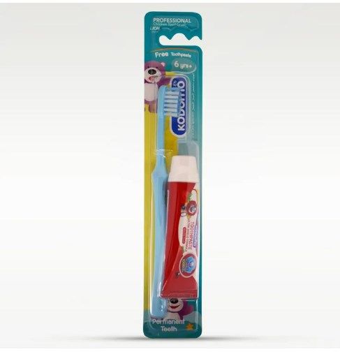 Kodomo Dental Kids Set 6+ Years (Blue)