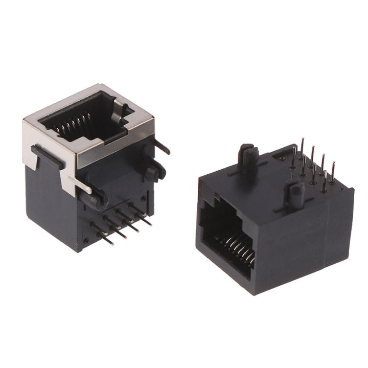 10PCS%20RJ45%20Metal%208%20Pin%20Female%20PCB%20Right%20Angle%20Board%20Jack%20Connector%208P8C%20Jessica%20-%20Image%202