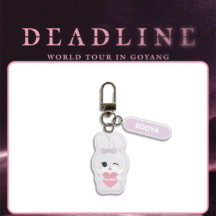 BLACKPINK%20Cartoon%20Character%20Deadline%20Keychains%20Sooya%20Gomdeuki%20Rosie%20Ppeu%20Fashion%20Bag%20Pendant%20Jewelry%20-%20Image%206