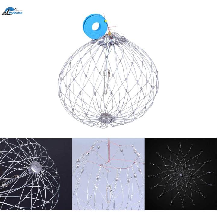 Fishing%20Net%20Collapsible%20Fish%20Cage%20Outdoor%20Fishing%20Accessories%2020%20Wire%20-%20Image%208