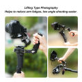 Stabilizer Adjustable Handle Sling Grip L Bracket Extension Arm with Cold Shoe Mount for DJI RS3/RSC2/RS2/RS3 mini/RS3 pro. 
