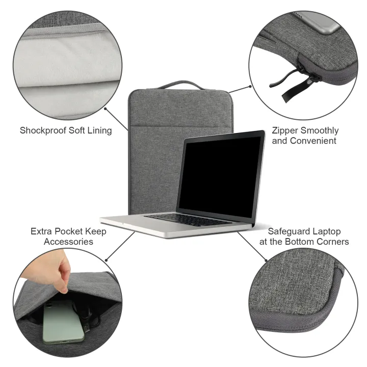 14%20Inch%20Laptop%20Sleeve%20Case%20with%20Handle,%20Waterproof%20Computer%20Cover%20Bag%20with%20Pocket%20Compatible%20with%20MacBook%20Pro%2014%20M1%20Pro/Max%2014%20Inch%20Microsoft%20Hp%20Lenovo%20Acer%20-%20Image%206