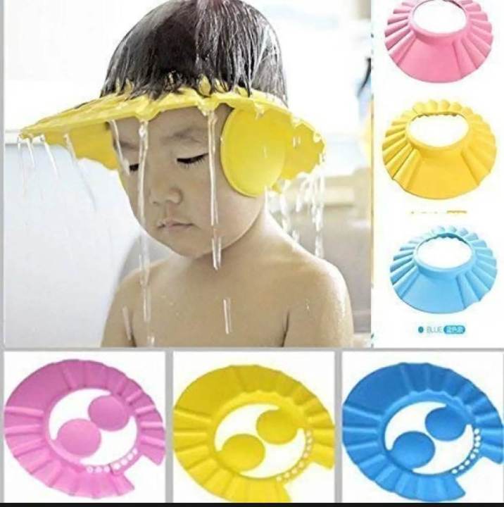 1%20Piece%20Baby%20Shower%20Cap%20Bath%20Caps%20With%20Ear%20Protection%20Adjustable%20Soft%20Shampoo%20Bathing%20Cap...%20-%20Image%205