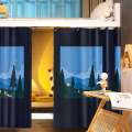 Light blocking fabric dormitory lower students, upper curtains dormitories, and single bed partitions for college students.