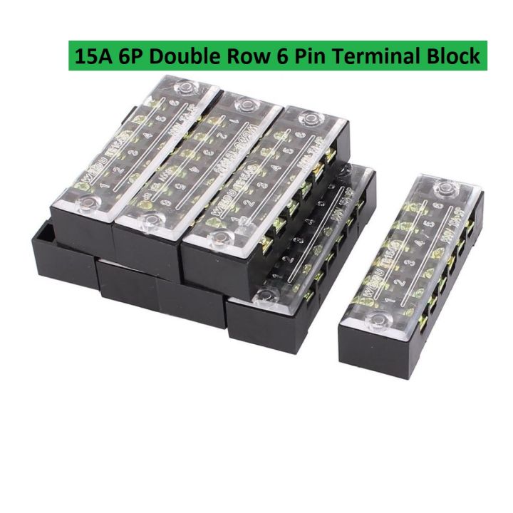 6%20Way%20Double%20Row%20Terminal%20Block%20TB-1506%20600V%2015A%206P%20Double%20Row%206%20Pin%20Terminal%20Block%20%20Terminal%20Block%20Wire%20Connector%20TB-1506%206P%20Double%20Row%20Terminal%20Block%20600V%2015A%20-%20Image%202